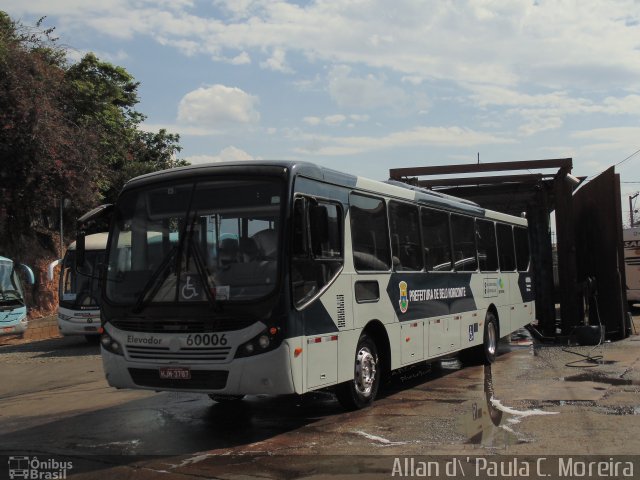 SM Transportes 60006 na cidade de Belo Horizonte, Minas Gerais, Brasil, por Allan de Paula  da Cruz Moreira. ID da foto: 5451542.