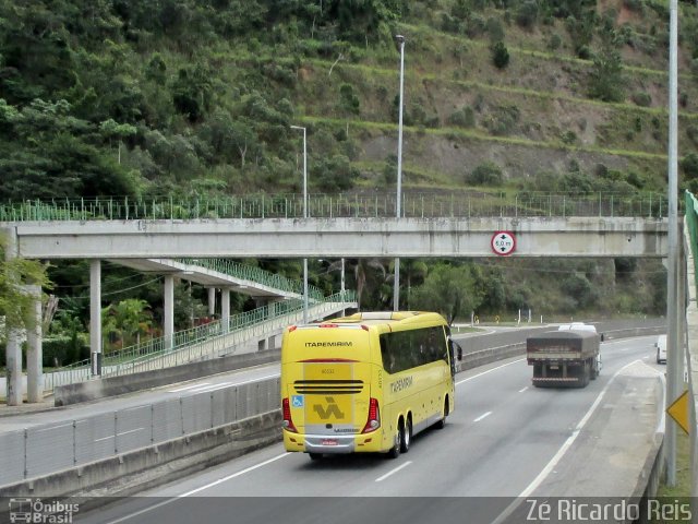 Viação Itapemirim 60535 na cidade de Petrópolis, Rio de Janeiro, Brasil, por Zé Ricardo Reis. ID da foto: 5451406.