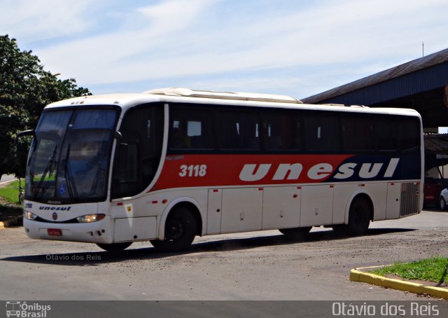 Unesul de Transportes 3118 na cidade de São Leopoldo, Rio Grande do Sul, Brasil, por Otávio dos Reis . Número da foto: #5452023.