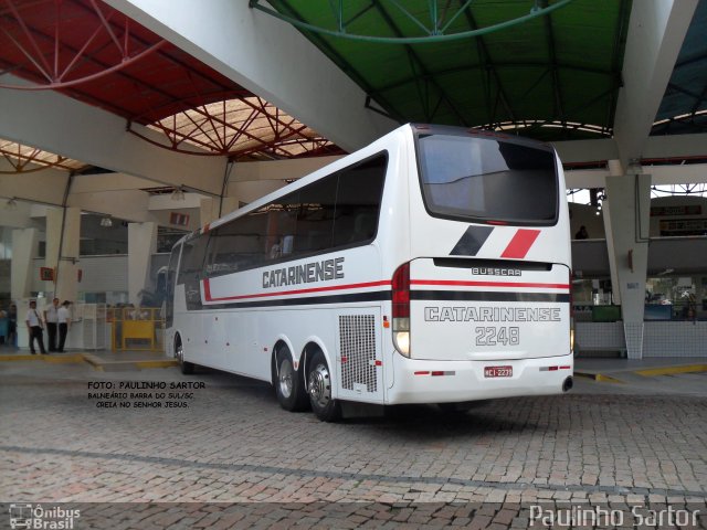 Auto Viação Catarinense 2248 na cidade de Joinville, Santa Catarina, Brasil, por Paulinho Sartor. Número da foto: #5450289.