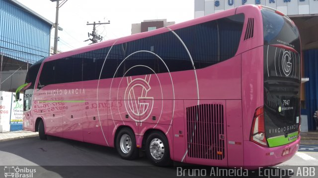 Viação Garcia 7947 na cidade de Sorocaba, São Paulo, Brasil, por Bruno Almeida. Número da foto: #5451496.