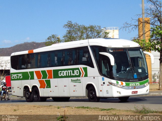 Empresa Gontijo de Transportes 21575 na cidade de Montes Claros, Minas Gerais, Brasil, por Andrew Campos. Número da foto: #5453334.