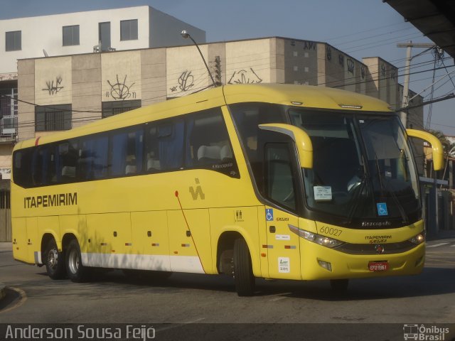 Viação Itapemirim 60027 na cidade de Macaé, Rio de Janeiro, Brasil, por Anderson Sousa Feijó. ID da foto: 5454389.