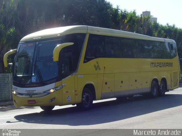 Viação Itapemirim 60581 na cidade de Curitiba, Paraná, Brasil, por Marcelo Andrade. ID da foto: 5453505.