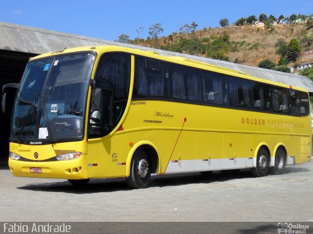 Viação Itapemirim 5523 na cidade de Mantena, Minas Gerais, Brasil, por Fábio Andrade. ID da foto: 5453293.