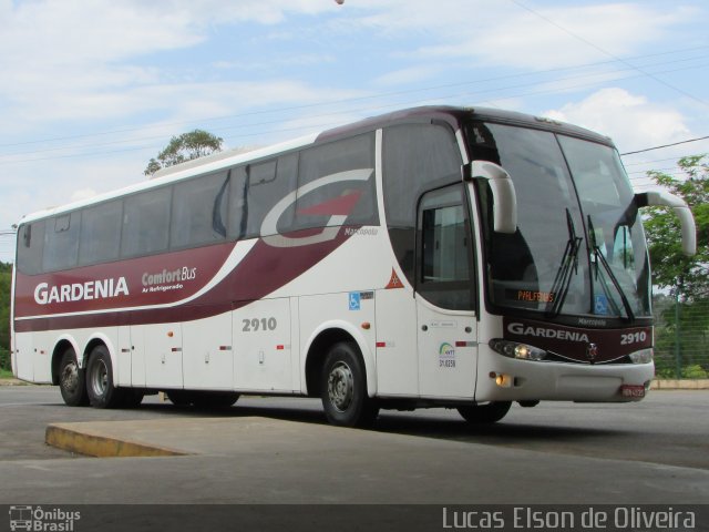 Expresso Gardenia 2910 na cidade de Alfenas, Minas Gerais, Brasil, por Lucas Elson de Oliveira. Número da foto: #5453049.