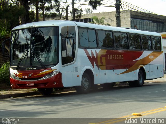 WG Turismo 4900 na cidade de Belo Horizonte, Minas Gerais, Brasil, por Adão Raimundo Marcelino. ID da foto: 5454336.