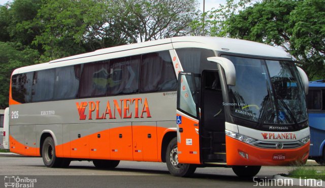 Planeta Transportes Rodoviários 2125 na cidade de Vitória, Espírito Santo, Brasil, por Saimom  Lima. ID da foto: 5453004.