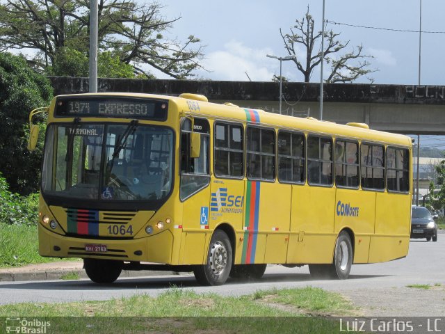 Cidade Alta Transportes 1.064 na cidade de Paulista, Pernambuco, Brasil, por Luiz Carlos de Santana. ID da foto: 5453572.