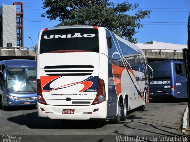 Expresso União 10262 na cidade de Vitória, Espírito Santo, Brasil, por Wellington  da Silva Felix. Número da foto: #5453274.