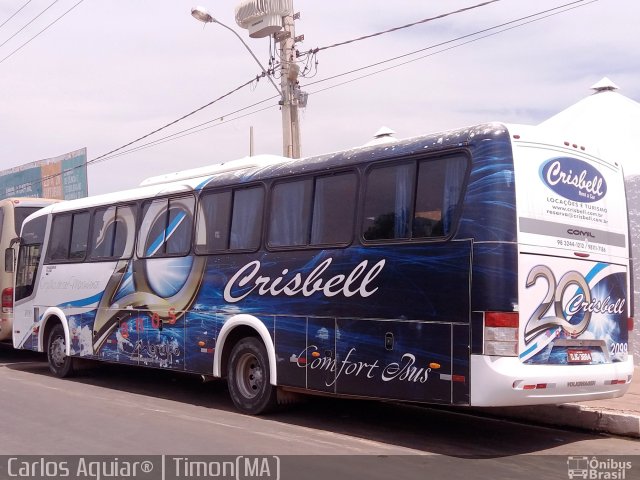 Crisbell Locadora de Veículos 2099 na cidade de Timon, Maranhão, Brasil, por Carlos Aguiar ®. ID da foto: 5455936.