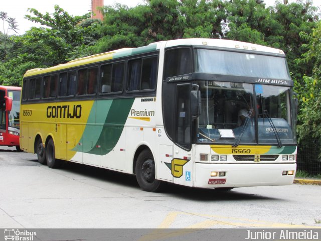 Empresa Gontijo de Transportes 15560 na cidade de São Paulo, São Paulo, Brasil, por Junior Almeida. ID da foto: 5457036.