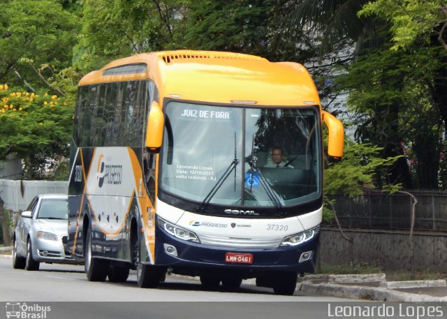 Viação Progresso 37320 na cidade de Volta Redonda, Rio de Janeiro, Brasil, por Leonardo Lopes. Número da foto: #5456470.