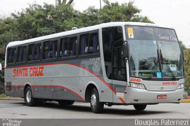 Santa Cruz Transportes 8840 na cidade de São Paulo, São Paulo, Brasil, por Douglas Paternezi. ID da foto: 5455447.