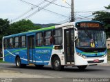 Viação Ponte Coberta RJ 190.022 na cidade de Nova Iguaçu, Rio de Janeiro, Brasil, por Leonardo Alecsander. Número da foto: #5454927.