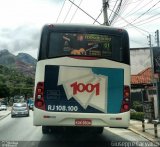 Auto Viação 1001 RJ 108.100 na cidade de Nova Friburgo, Rio de Janeiro, Brasil, por Giuseppe Carvalho. Número da foto: #5456498.