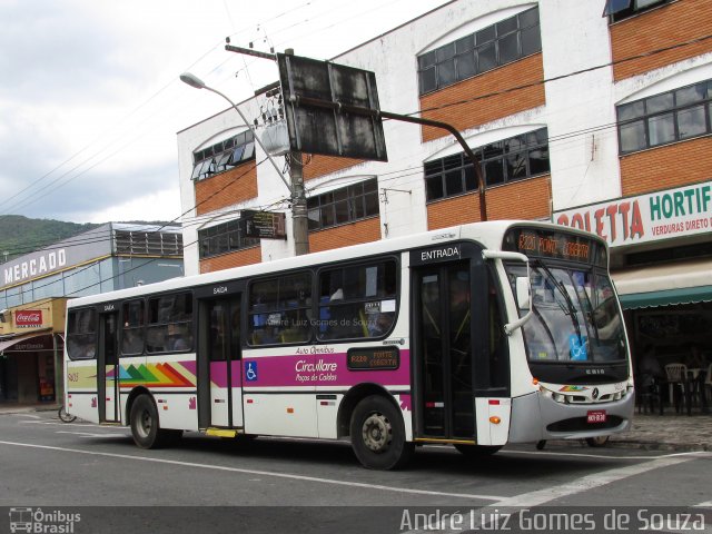 Auto Omnibus Circullare 9405 na cidade de Poços de Caldas, Minas Gerais, Brasil, por André Luiz Gomes de Souza. ID da foto: 5459744.