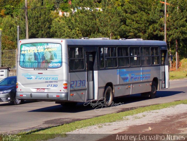 Pierozan Transporte Turismo 2130 na cidade de Caxias do Sul, Rio Grande do Sul, Brasil, por Andrey Carvalho Nunes. ID da foto: 5459602.