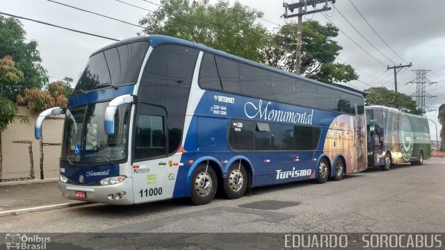 Monumental Turismo 11000 na cidade de Votorantim, São Paulo, Brasil, por EDUARDO - SOROCABUS. ID da foto: 5458016.