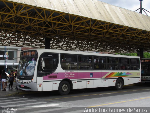 Auto Omnibus Circullare 9405 na cidade de Poços de Caldas, Minas Gerais, Brasil, por André Luiz Gomes de Souza. ID da foto: 5459533.