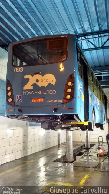 FAOL - Friburgo Auto Ônibus 093 na cidade de Nova Friburgo, Rio de Janeiro, Brasil, por Giuseppe Carvalho. Número da foto: #5462148.
