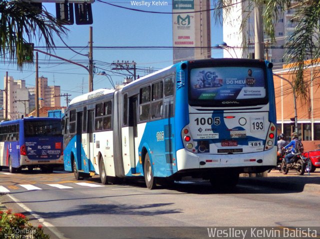VB Transportes e Turismo 1005 na cidade de Campinas, São Paulo, Brasil, por Weslley Kelvin Batista. Número da foto: #5460537.