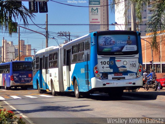 VB Transportes e Turismo 1005 na cidade de Campinas, São Paulo, Brasil, por Weslley Kelvin Batista. ID da foto: 5460537.