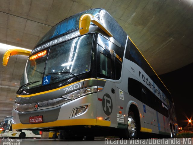 RodeRotas - Rotas de Viação do Triângulo 7401 na cidade de Uberlândia, Minas Gerais, Brasil, por Ricardo Vieira. ID da foto: 5460607.