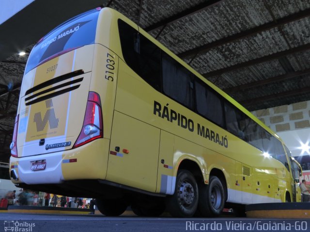 Rápido Marajó 51037 na cidade de Goiânia, Goiás, Brasil, por Ricardo Vieira. ID da foto: 5460729.