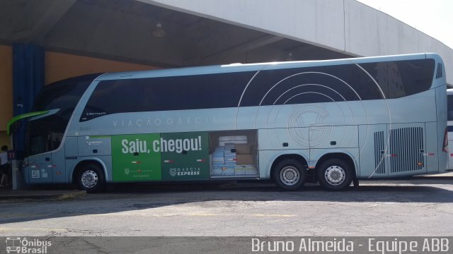 Viação Garcia 8461 na cidade de Sorocaba, São Paulo, Brasil, por Bruno Almeida. Número da foto: #5461928.