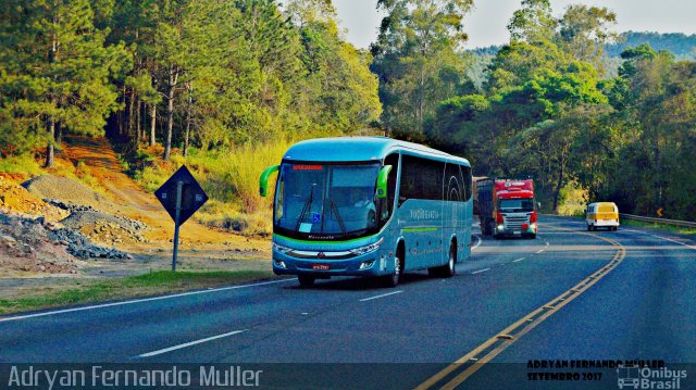 Viação Garcia 7286 na cidade de Tibagi, Paraná, Brasil, por Adryan Fernando Muller. ID da foto: 5460457.