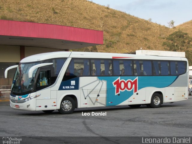 Auto Viação 1001 RJ 108.586 na cidade de Juiz de Fora, Minas Gerais, Brasil, por Leonardo Daniel. ID da foto: 5461072.