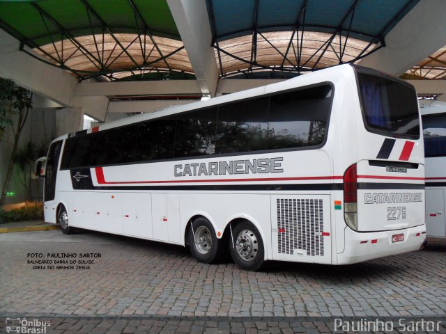 Auto Viação Catarinense 2276 na cidade de Joinville, Santa Catarina, Brasil, por Paulinho Sartor. Número da foto: #5460116.