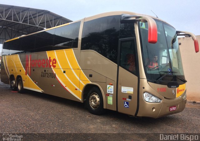 Noroeste Turismo e Transporte 11000 na cidade de Birigui, São Paulo, Brasil, por Daniel Bispo. Número da foto: #5460764.