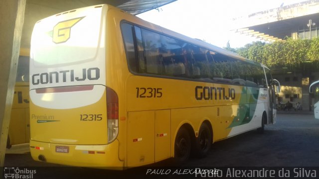 Empresa Gontijo de Transportes 12315 na cidade de Belo Horizonte, Minas Gerais, Brasil, por Paulo Alexandre da Silva. ID da foto: 5396106.