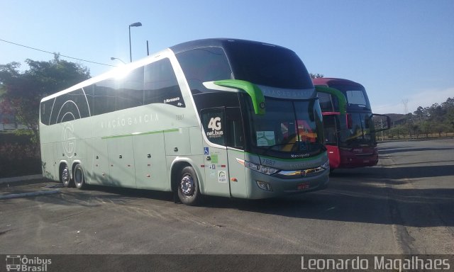 Viação Garcia 7887 na cidade de Poços de Caldas, Minas Gerais, Brasil, por Leonardo Magalhaes. Número da foto: #5395729.