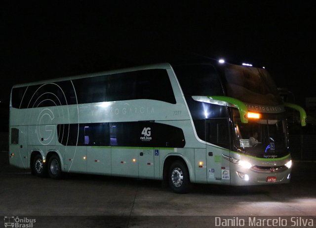 Viação Garcia 7277 na cidade de Curitiba, Paraná, Brasil, por Danilo Marcelo Silva. ID da foto: 5395609.