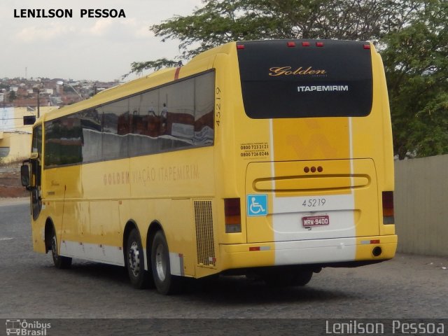 Viação Itapemirim 45219 na cidade de Caruaru, Pernambuco, Brasil, por Lenilson da Silva Pessoa. Número da foto: #5395818.