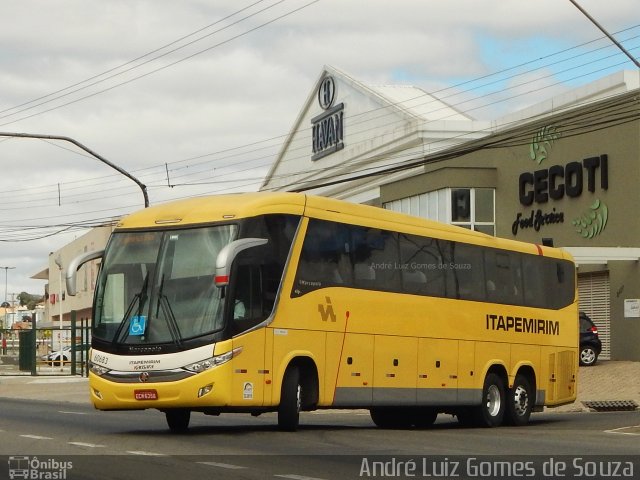 Viação Itapemirim 60683 na cidade de Juiz de Fora, Minas Gerais, Brasil, por André Luiz Gomes de Souza. Número da foto: #5395734.