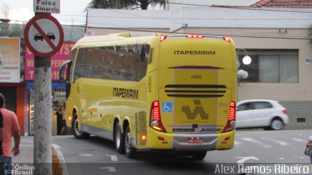 Viação Itapemirim 60805 na cidade de Aparecida, São Paulo, Brasil, por Alex Ramos Ribeiro. ID da foto: 5396083.