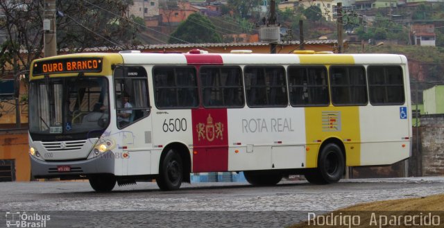 Rota Real Transportes 6500 na cidade de Conselheiro Lafaiete, Minas Gerais, Brasil, por Rodrigo  Aparecido. Número da foto: #5394537.