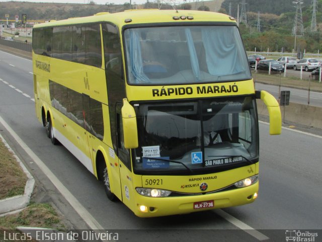 Rápido Marajó 50921 na cidade de Aparecida, São Paulo, Brasil, por Lucas Elson de Oliveira. ID da foto: 5398170.