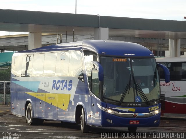 RodeRotas - Rotas de Viação do Triângulo 72314 na cidade de Goiânia, Goiás, Brasil, por Paulo Roberto de Morais Amorim. ID da foto: 5397151.