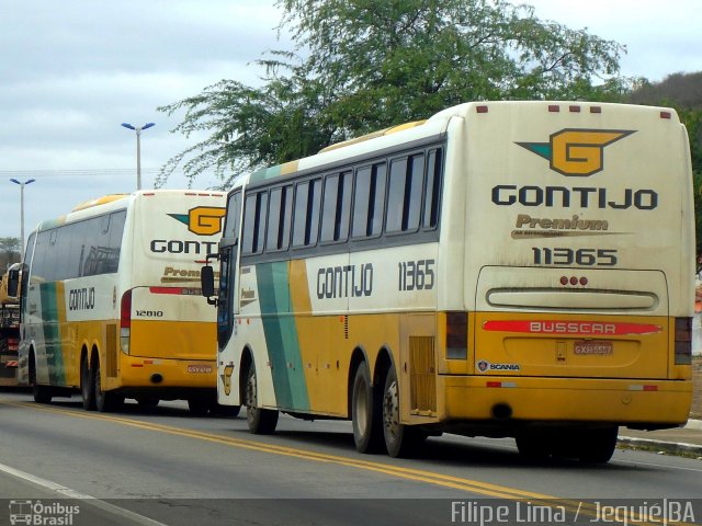 Empresa Gontijo de Transportes 11365 na cidade de Jequié, Bahia, Brasil, por Filipe Lima. Número da foto: #5396761.