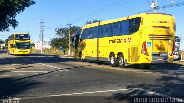 Viação Itapemirim 60515 na cidade de Campos dos Goytacazes, Rio de Janeiro, Brasil, por Emerson Leite de Andrade. ID da foto: 5397000.