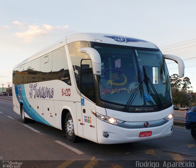 TJ Turismo 5420 na cidade de Conselheiro Lafaiete, Minas Gerais, Brasil, por Rodrigo  Aparecido. Número da foto: #5397237.