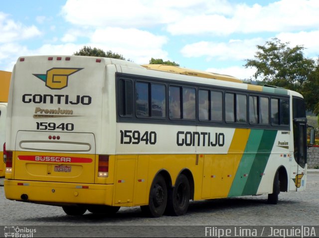 Empresa Gontijo de Transportes 15940 na cidade de Jequié, Bahia, Brasil, por Filipe Lima. ID da foto: 5396731.