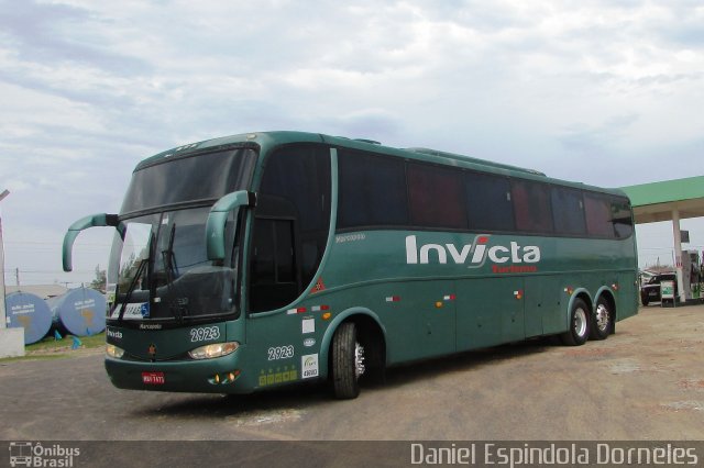 Invicta Turismo 2923 na cidade de Tramandaí, Rio Grande do Sul, Brasil, por Daniel Espindola Dorneles. ID da foto: 5399632.