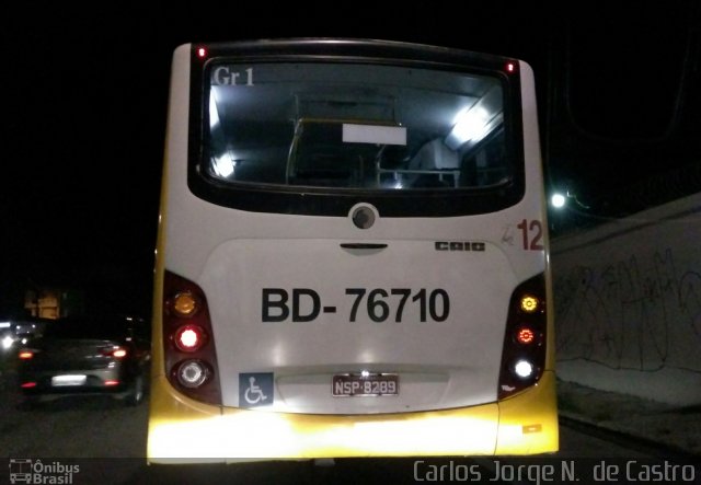 Belém Rio Transportes BD-76710 na cidade de Belém, Pará, Brasil, por Carlos Jorge N.  de Castro. Número da foto: #5399442.