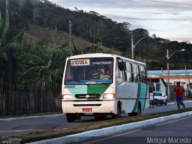 Ônibus Particulares 3138 na cidade de Viçosa, Alagoas, Brasil, por Melqui Macedo. ID da foto: 5402029.